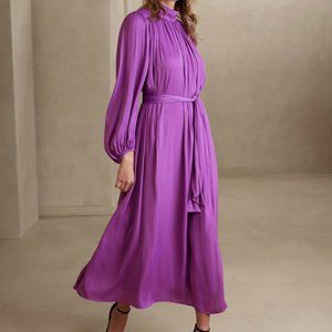 Banana Republic Slit-Back Maxi Dress